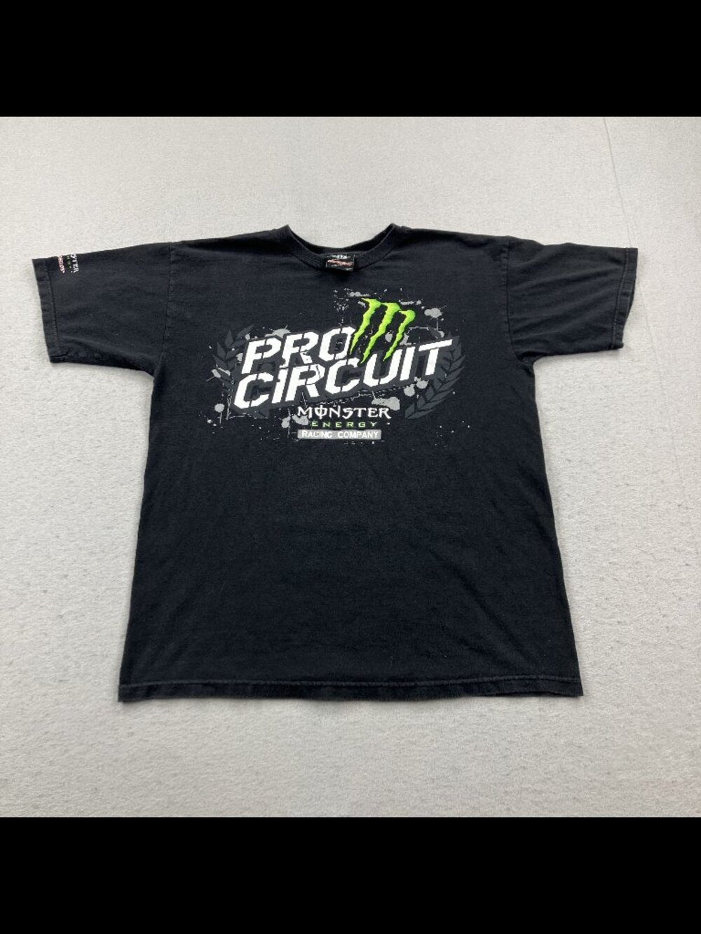 Vintage Monster Energy Shirt Mens Medium Pro Circuit Racing Motocross Dirt Bike